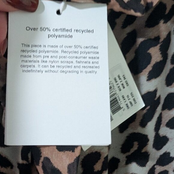 NWT Ganni | Mesh Ruffle Midi Wrap Skirt In Leopard - Picture 10 of 16